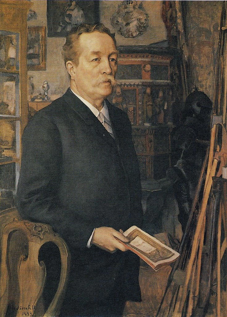 Eero Järnefelt - Ritratto di J. R. Aspelino